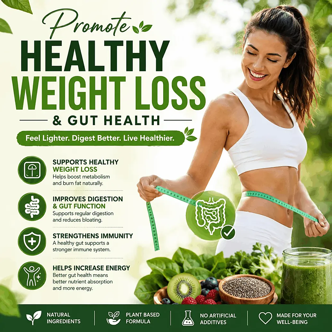 Chocotide plant-based formula for healthy weight loss, digestion and energy